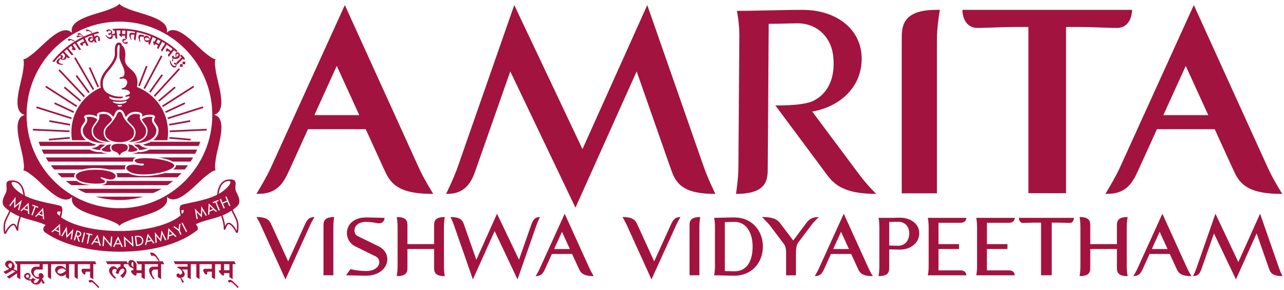 Amrita Vishwa Vidyapeetham logo